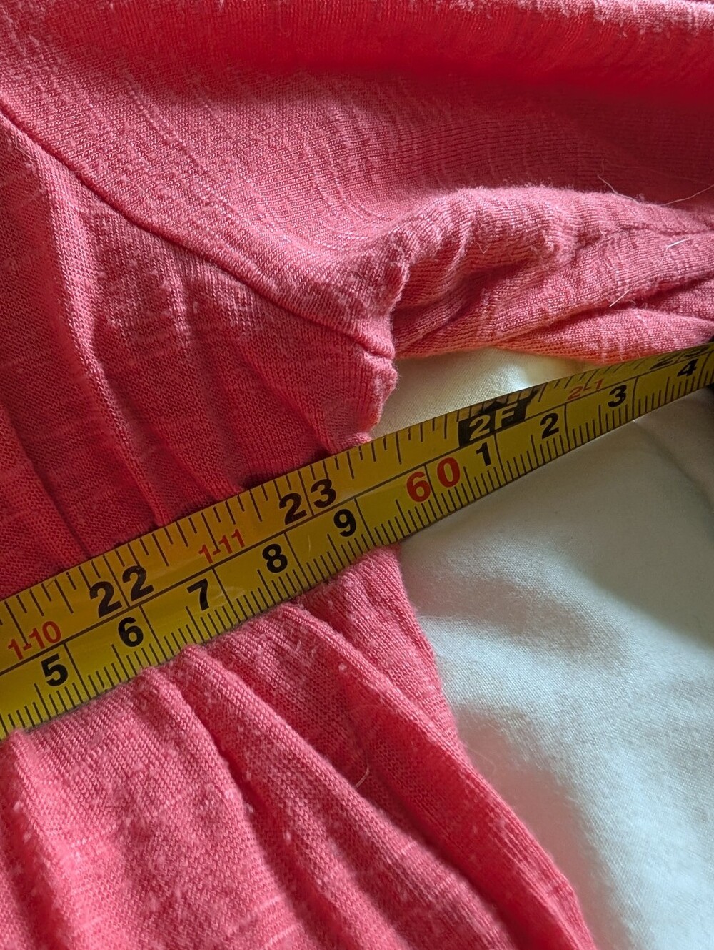 Apt. 9 Coral Pink Crochet-Trim Peasant Blouse - Picture 10 of 13